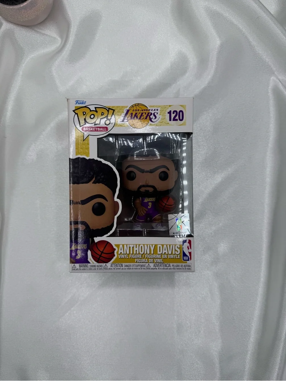 Funko Pop! Los Angeles Lakers Anthony Davis Purple and Gold #120